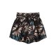 Palm Leaves Black Madam Vintage Shorts Comfy Knickers For Shorts