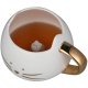 white-gold Fun Hot Coffee Cup Perfect For Coffee & Tea