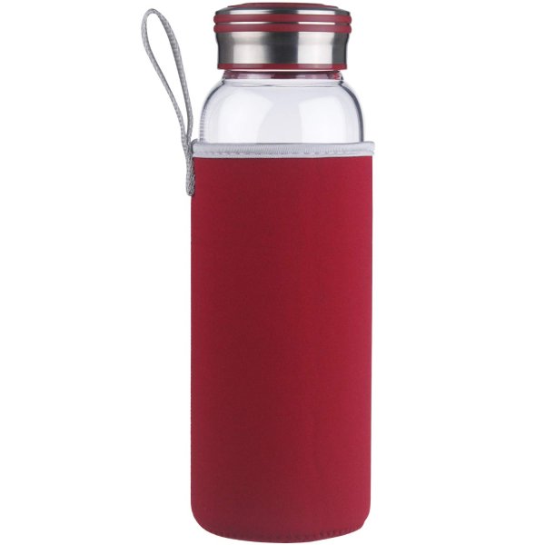 Red Simplicity Water-bottle New Leak-proof Water Bottle Male And Female