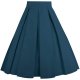 Z-steel-blue Women's Formal Leisure Skirts For Travel Skirt