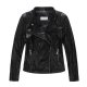 Black Female Fashion Leather Outerwear Vogue