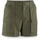 Olive Masculinity Casual Classic Fit Slim Shorts