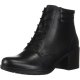 Black Leather Femininity Bottes New