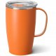 Matte Orange Delicacy Hot Coffee Cup Safe Cups Travel Mug