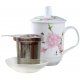 Peach Blossom Creativity Chinese Kungfu Teacup Traditional Tea Gift