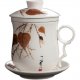 Maple Leaf Beautiful Design Kungfu Teacup New For Home And Office