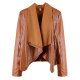 Camel Madam Formal Leather Outer Wear Cool