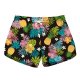 Pineapple Style F Ladies Elegant Shorts Refreshing Knickers For Summer Beach